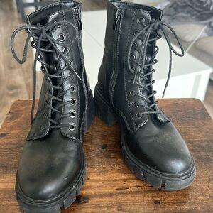 Steve Madden Chunky Combat Boots